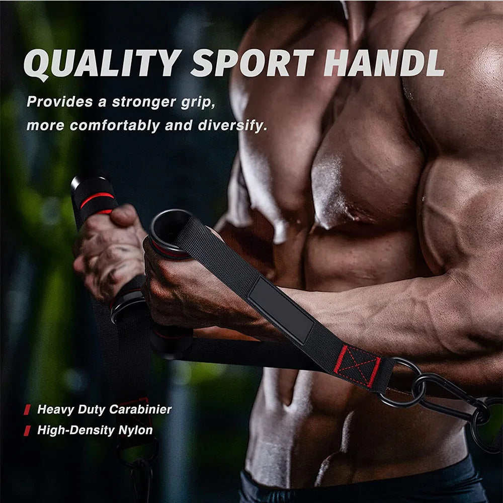 Tricep Pull Down Rope – Gym Cable Attachment for Strength Training