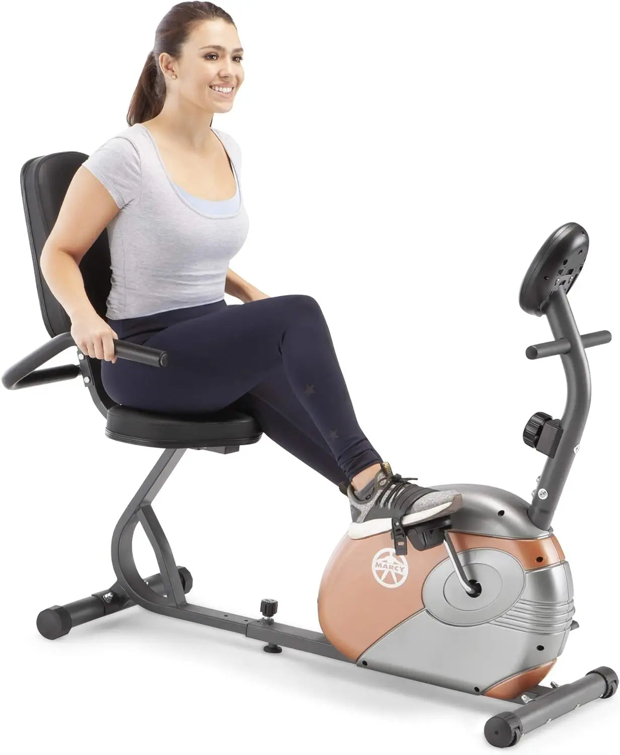 Home Exercise Bike – Adjustable Magnetic Resistance Trainer