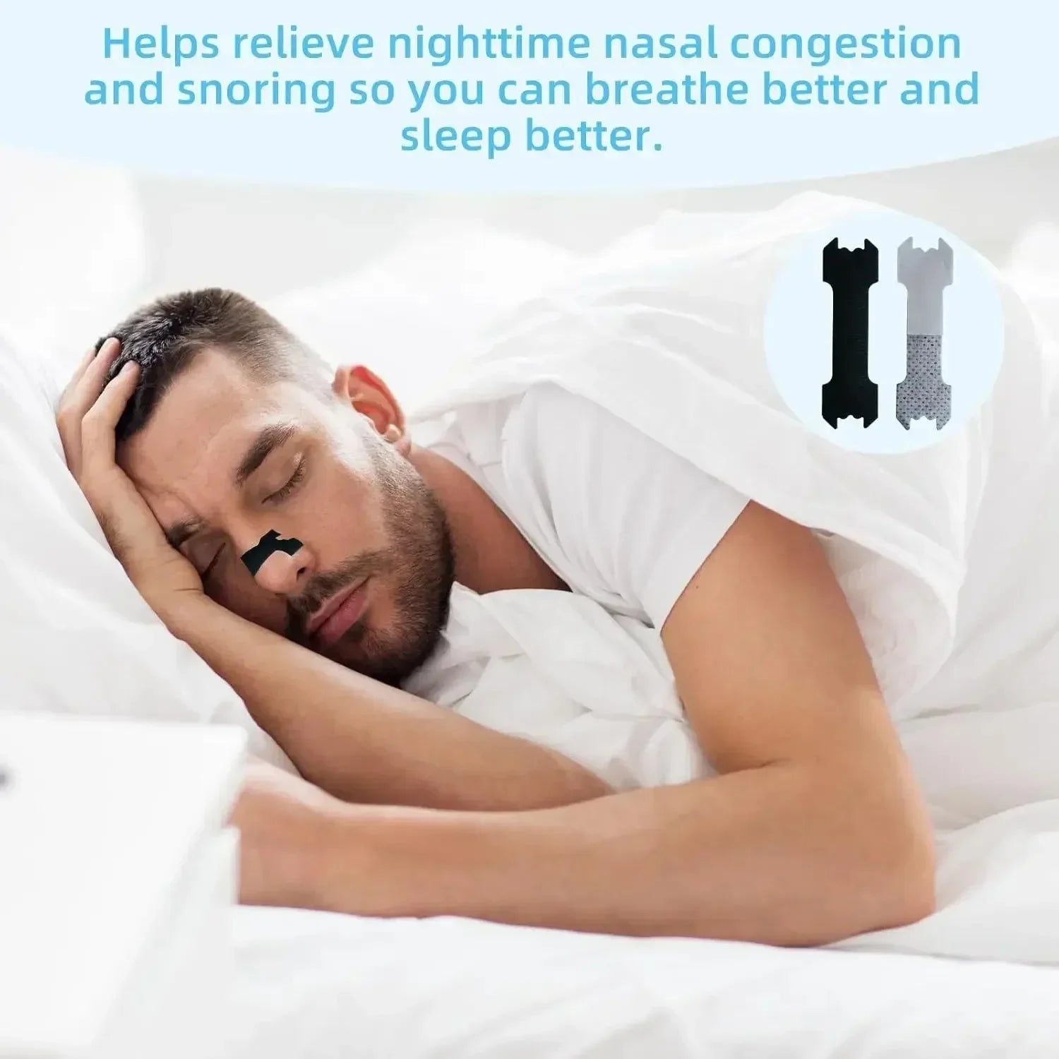 Anti-Snoring Nasal Strips Set