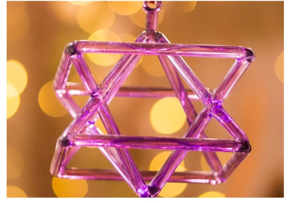 Blue Crystal Pyramid Singing Bowl