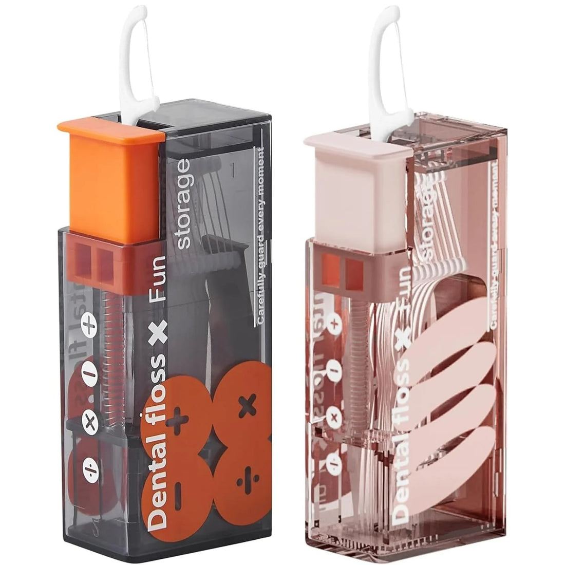 Auto-Floss Pro – One-Touch Pop-Up Dental Floss Holder with Refills