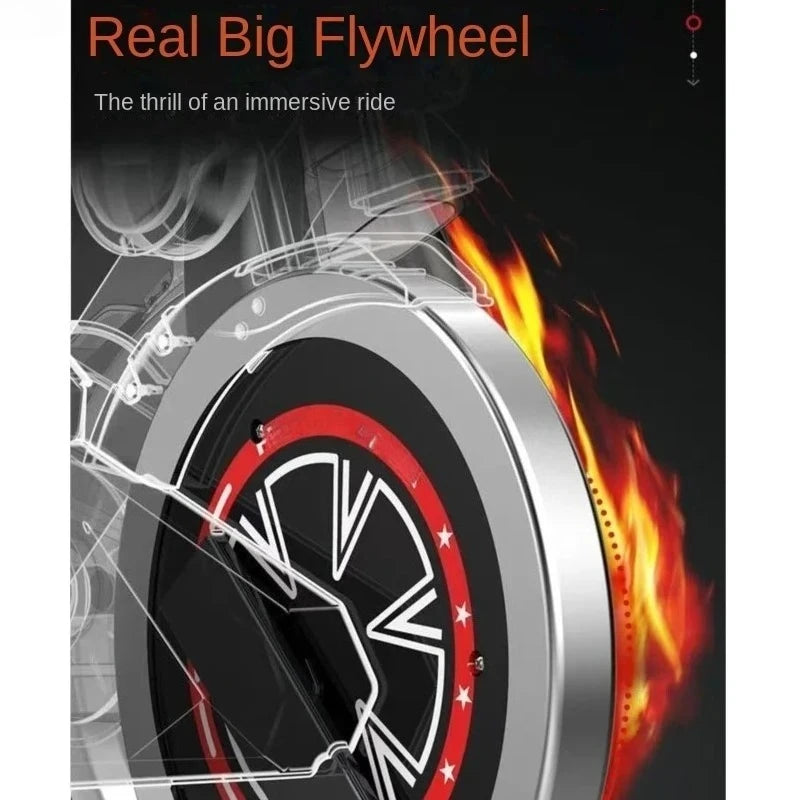 Silent Smart Spin Bike – Indoor Exercise & Weight Loss Fitness Equipment