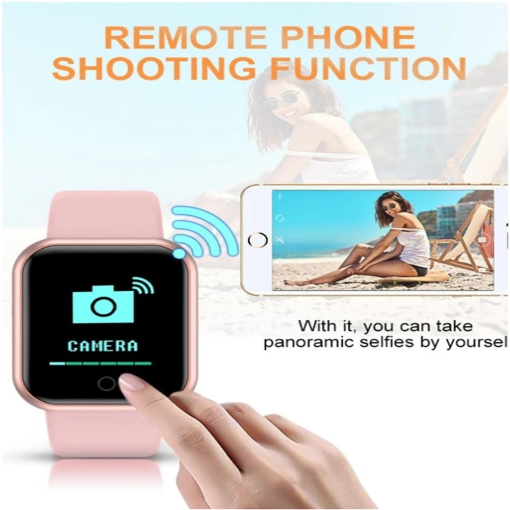 D13 Smartwatch – Bluetooth Fitness Tracker with Sleep & Music Control