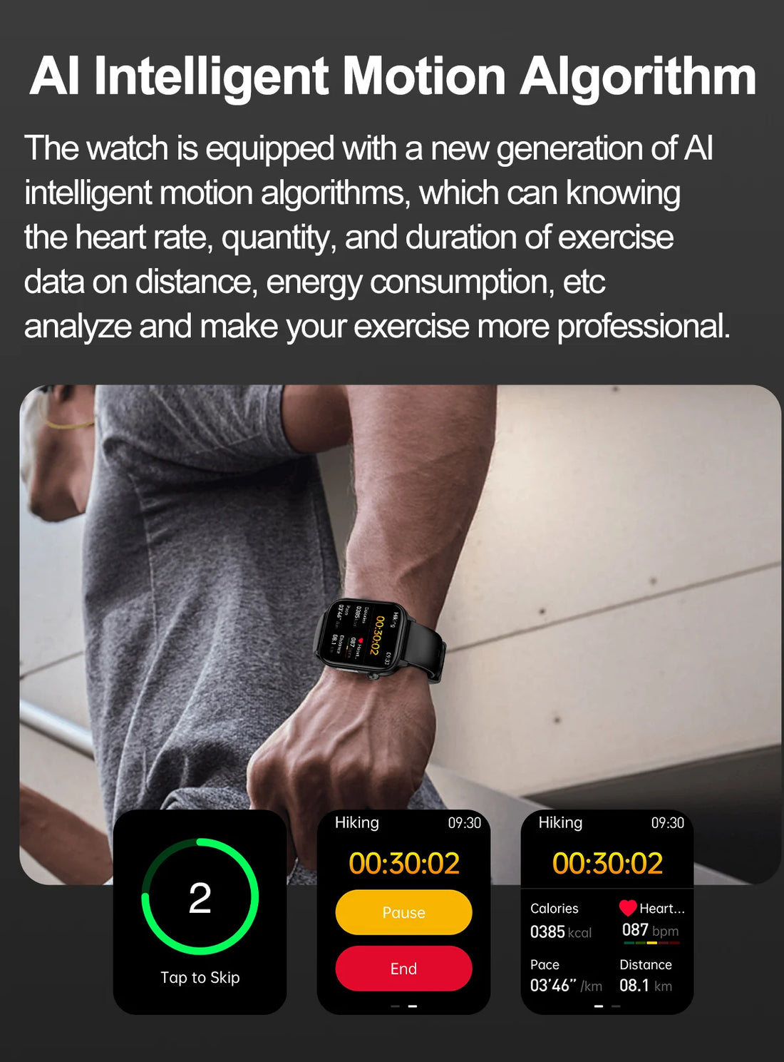 2025 ECG+PPG Smartwatch – Blood Pressure, Lipid & Uric Acid Monitor with Women’s Health Tracker