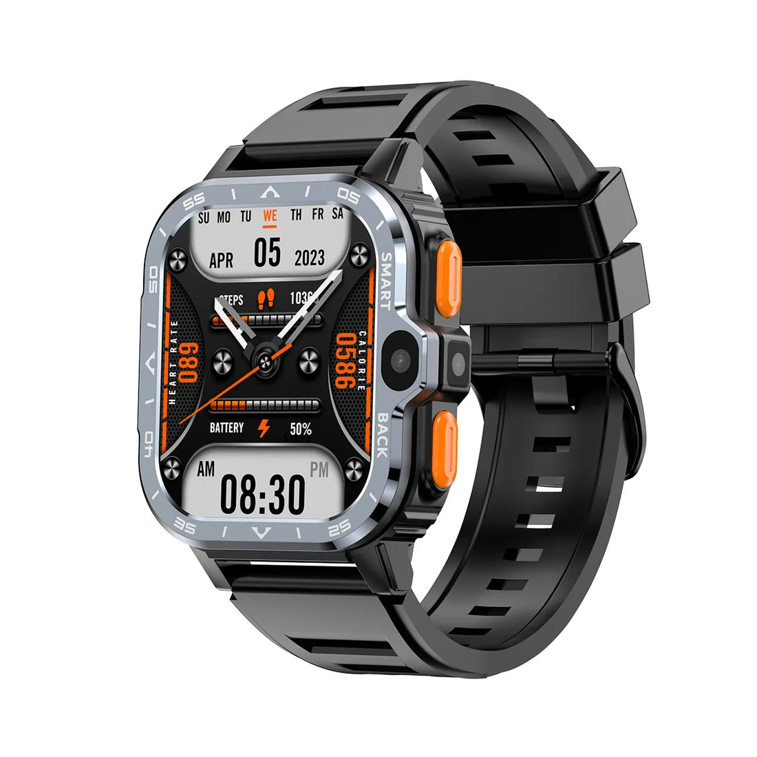 Valdus PGD Android Smartwatch – Dual Camera, GPS, NFC, 4G SIM & WiFi