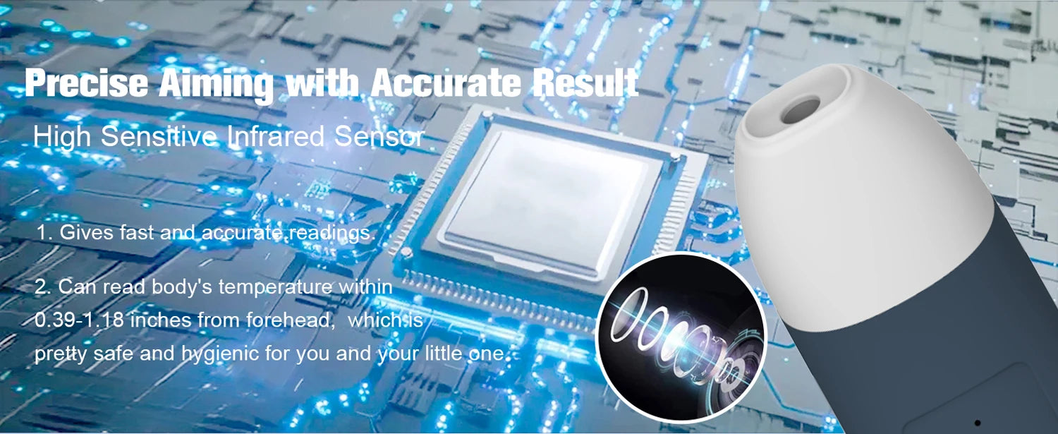 Kingclinic Digital Ear & Forehead Thermometer