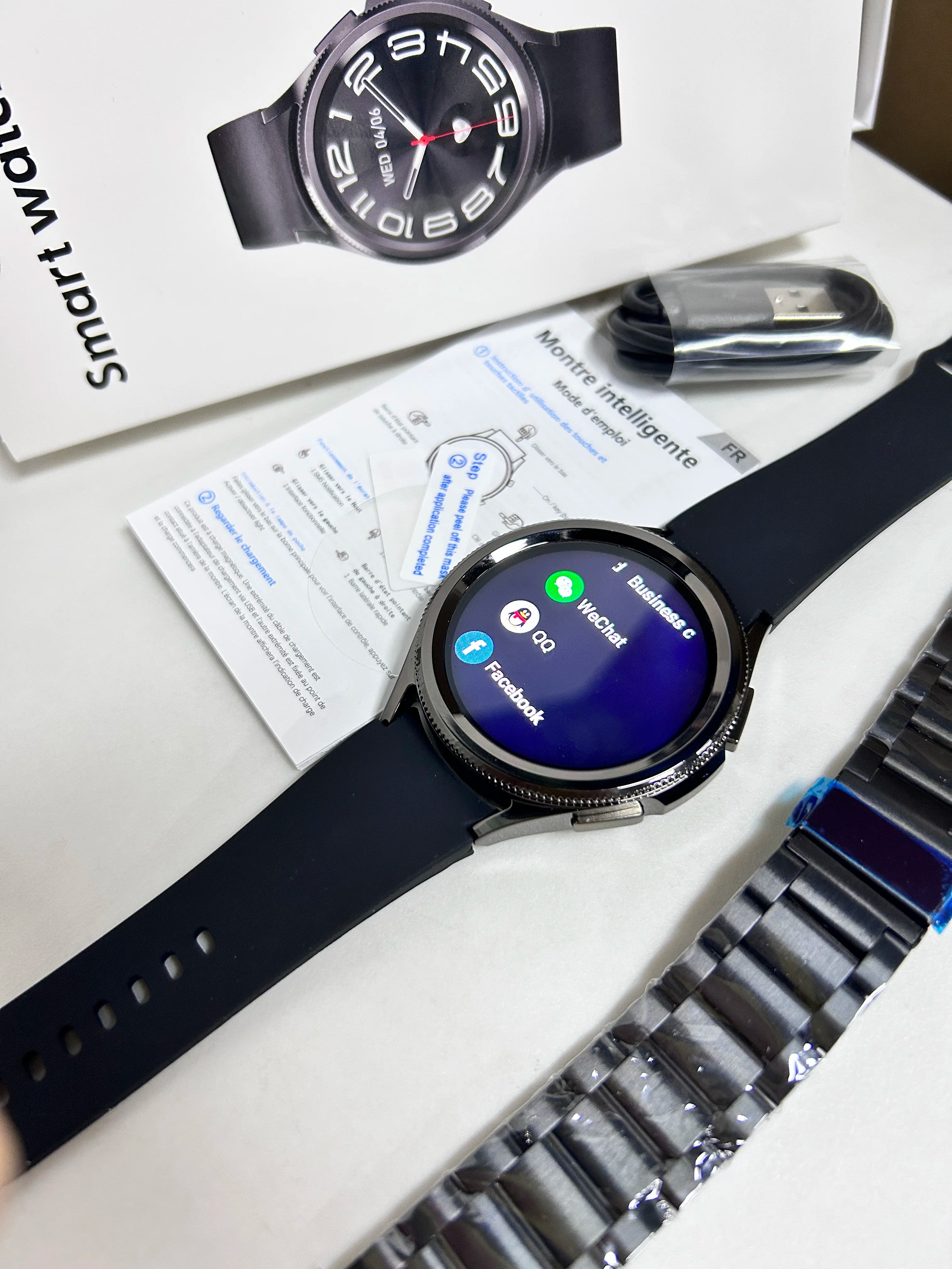 Watch 6 Classic Smartwatch – Bluetooth Call, GPS, Heart Rate & Fitness Tracker 2025