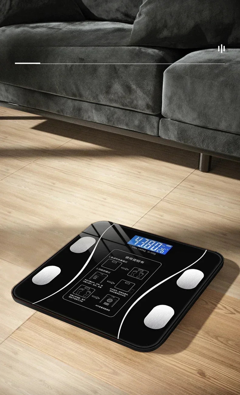 Smart Body Fat Scale – Bluetooth Digital Weight & Composition Analyzer