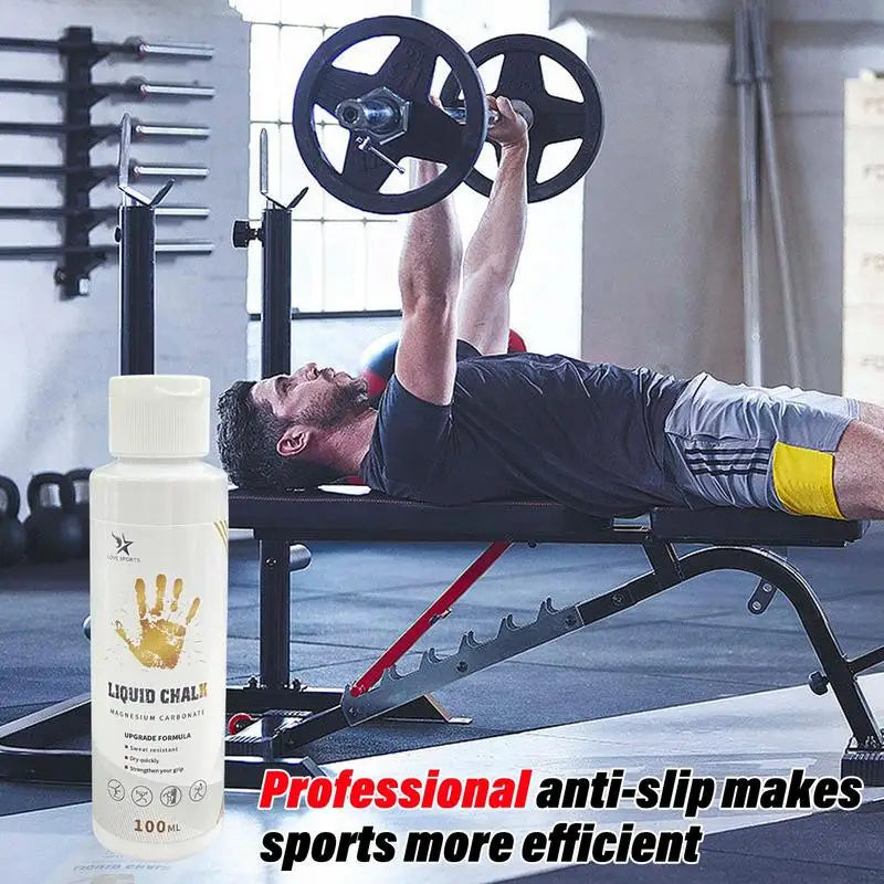 Liquid Magnesium Grip – Anti-Slip Chalk for Fitness & Climbing