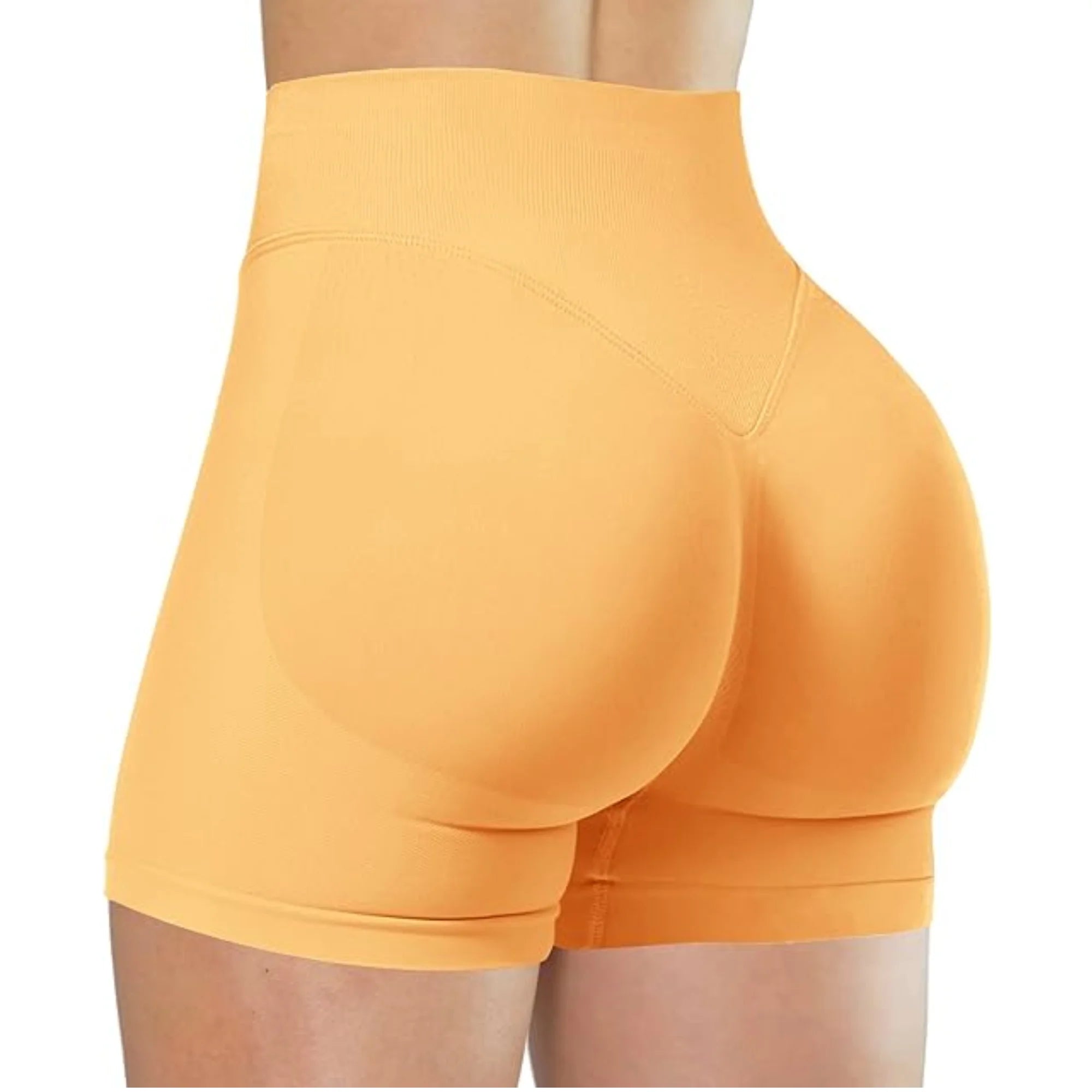 High-Waist Summer Yoga Shorts
