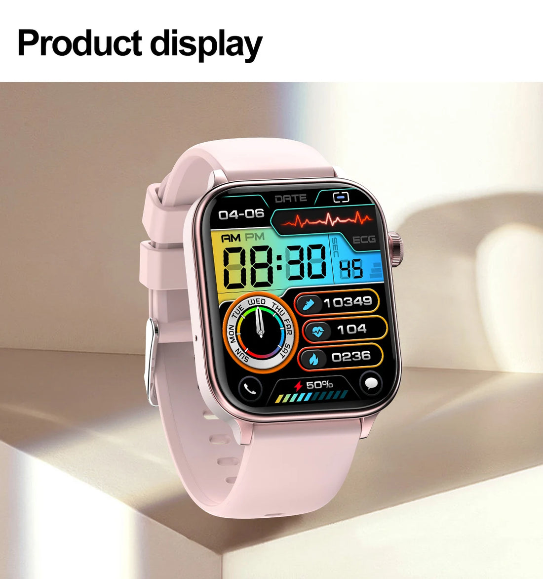 AI Diagnostic Smartwatch – Blood Lipid, Uric Acid & Women’s Health Tracker 2025