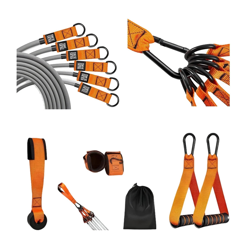 Resistance Bands Set – Heavy Duty Workout Bands with Handles