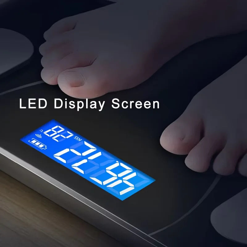 Smart Body Fat Scale – Bluetooth Digital Weight & Composition Analyzer