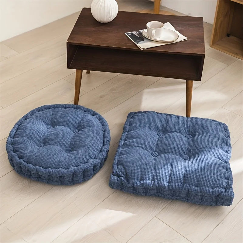 Tufted Corduroy Floor Cushion