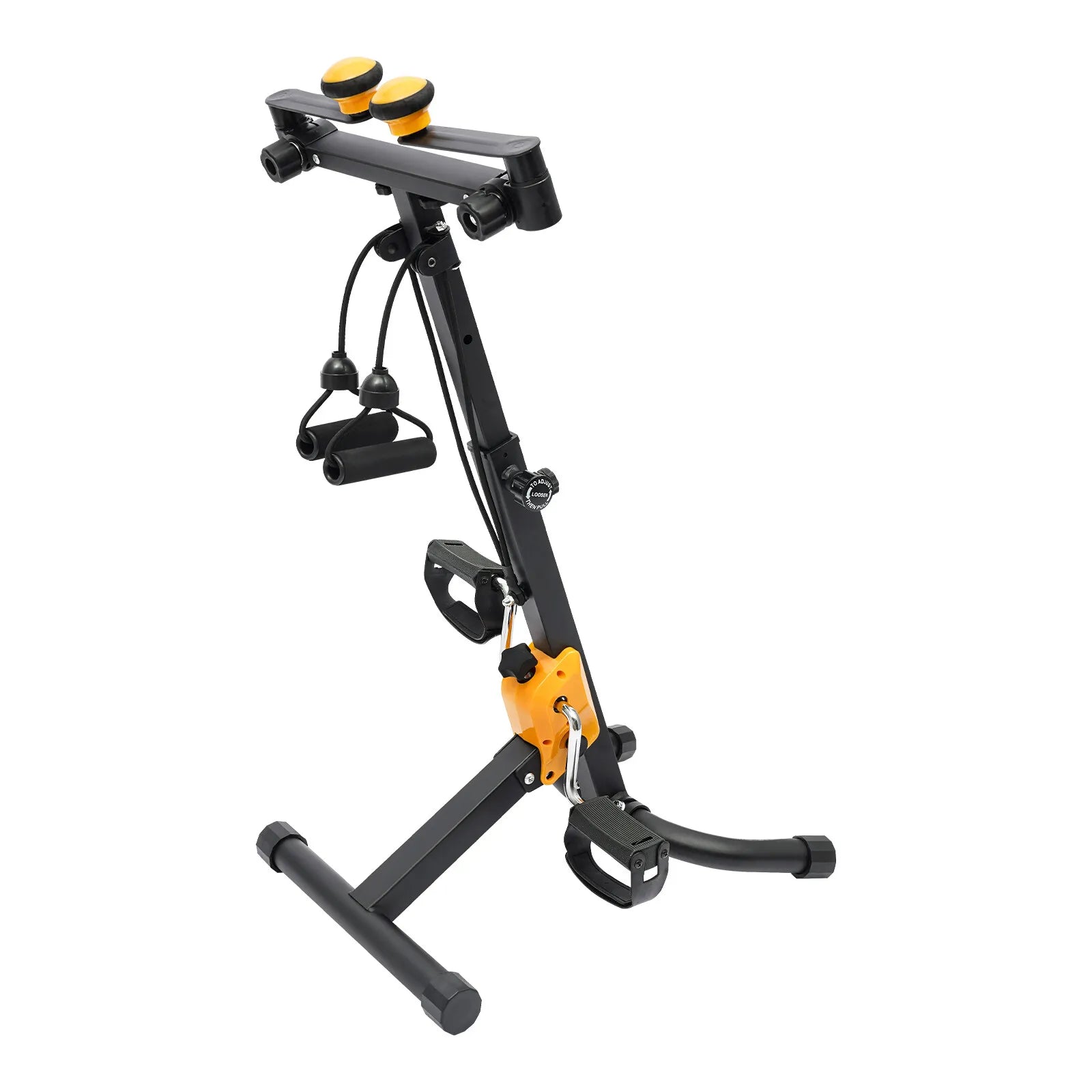 Foldable Pedal Exerciser Bike – Adjustable Rehab Fitness Equipment