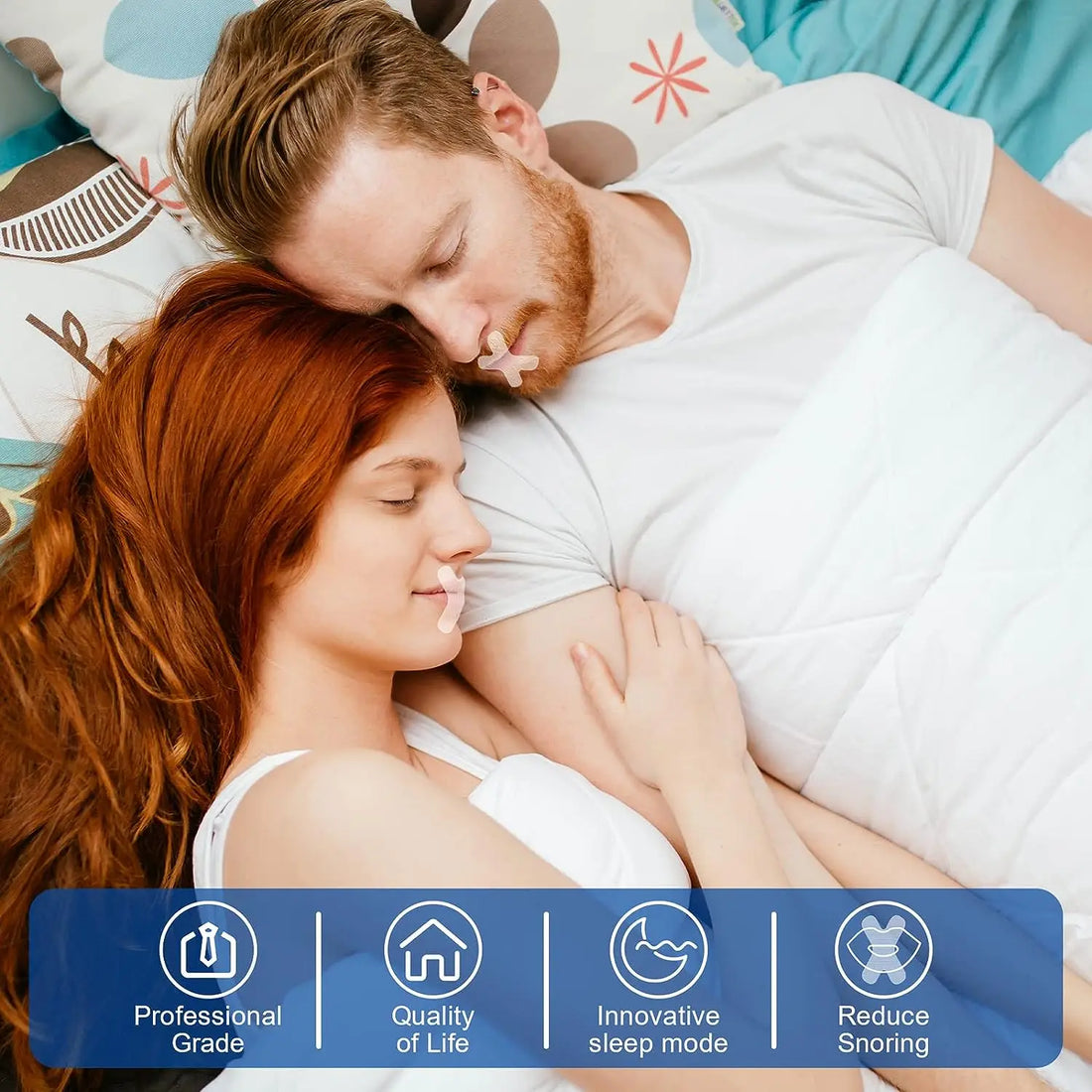 Transparent Anti-Snoring Mouth Tape