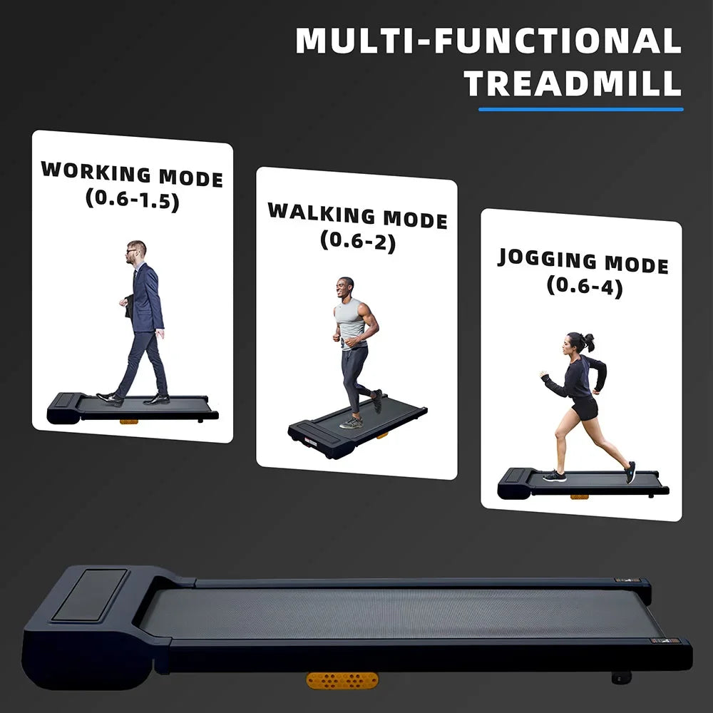 Brushless Motor Treadmill – LED Display Home Fitness Machine