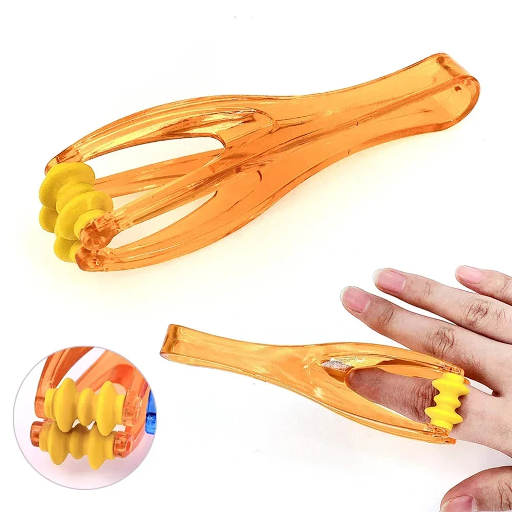 Mini Finger Massager with 2 Rollers