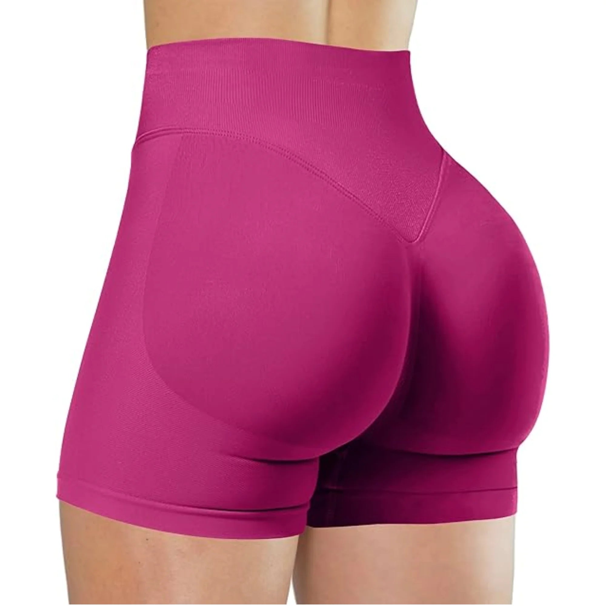 High-Waist Summer Yoga Shorts