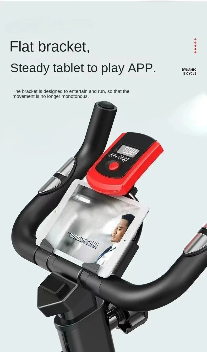 Silent Smart Spin Bike – Indoor Exercise & Weight Loss Fitness Equipment