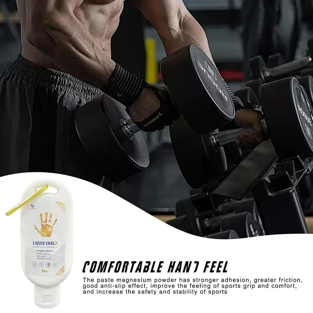 Liquid Magnesium Grip – Anti-Slip Chalk for Fitness & Climbing