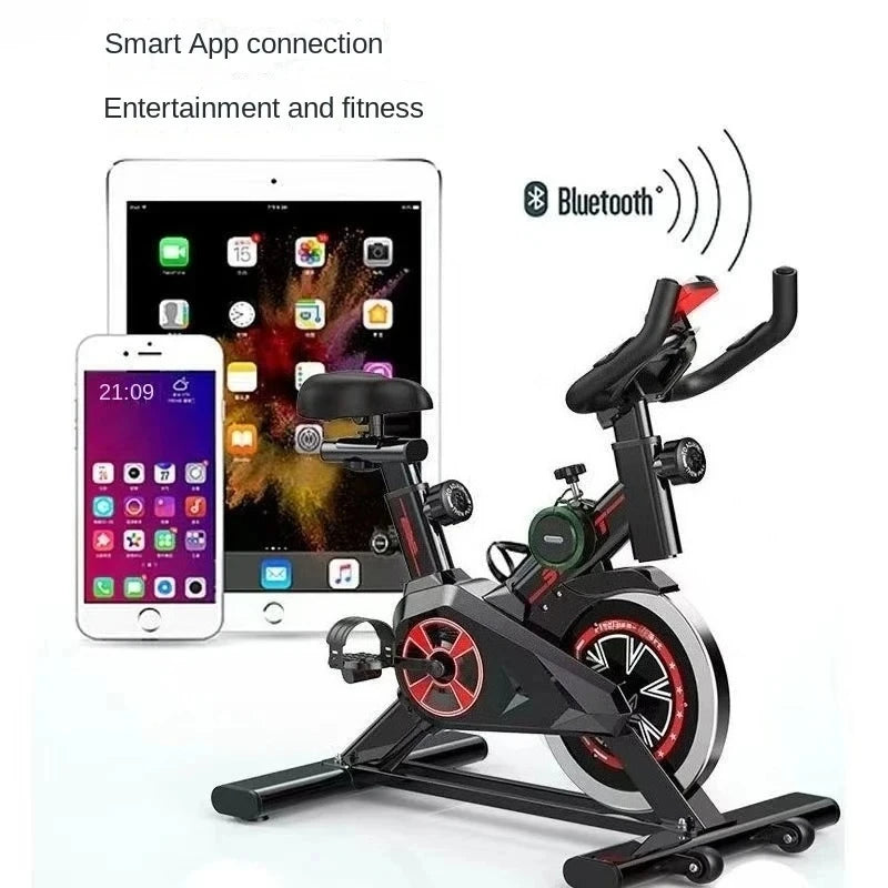 Silent Smart Spin Bike – Indoor Exercise & Weight Loss Fitness Equipment