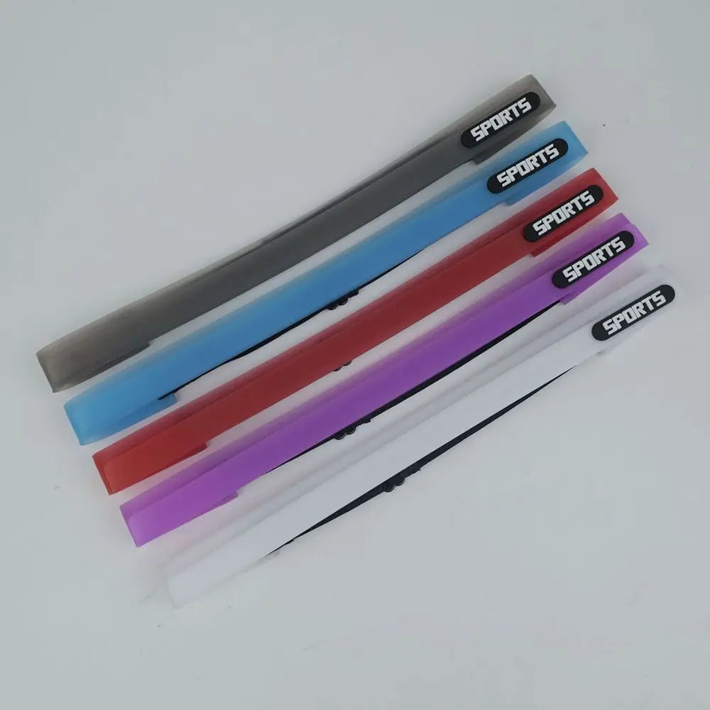 Candy Color Silicone Sports Headband – Non-Slip Sweatband