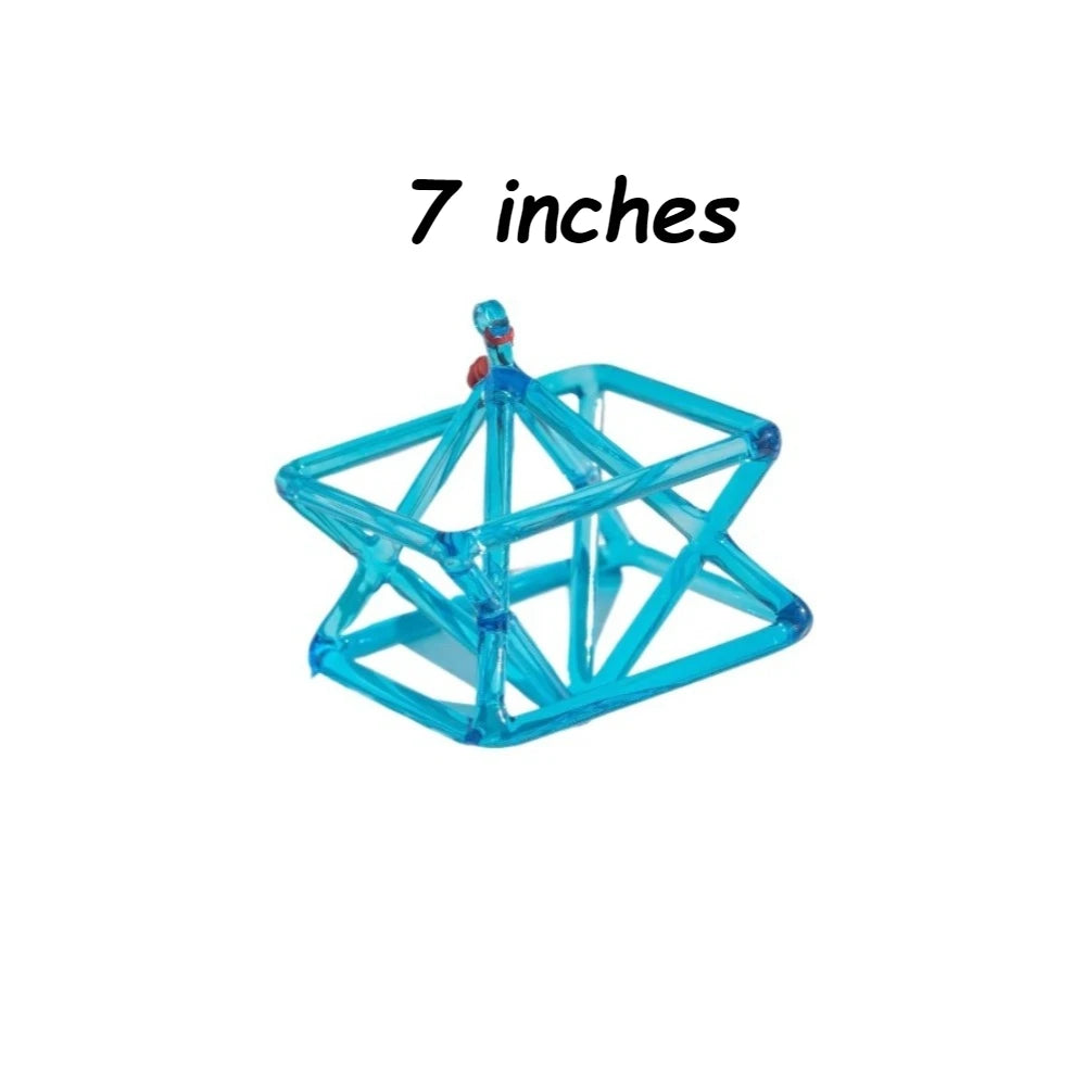 Blue Crystal Pyramid Singing Bowl