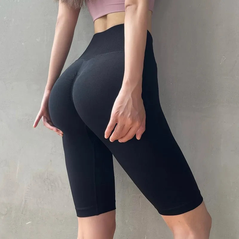 Women’s High Waist Yoga Shorts