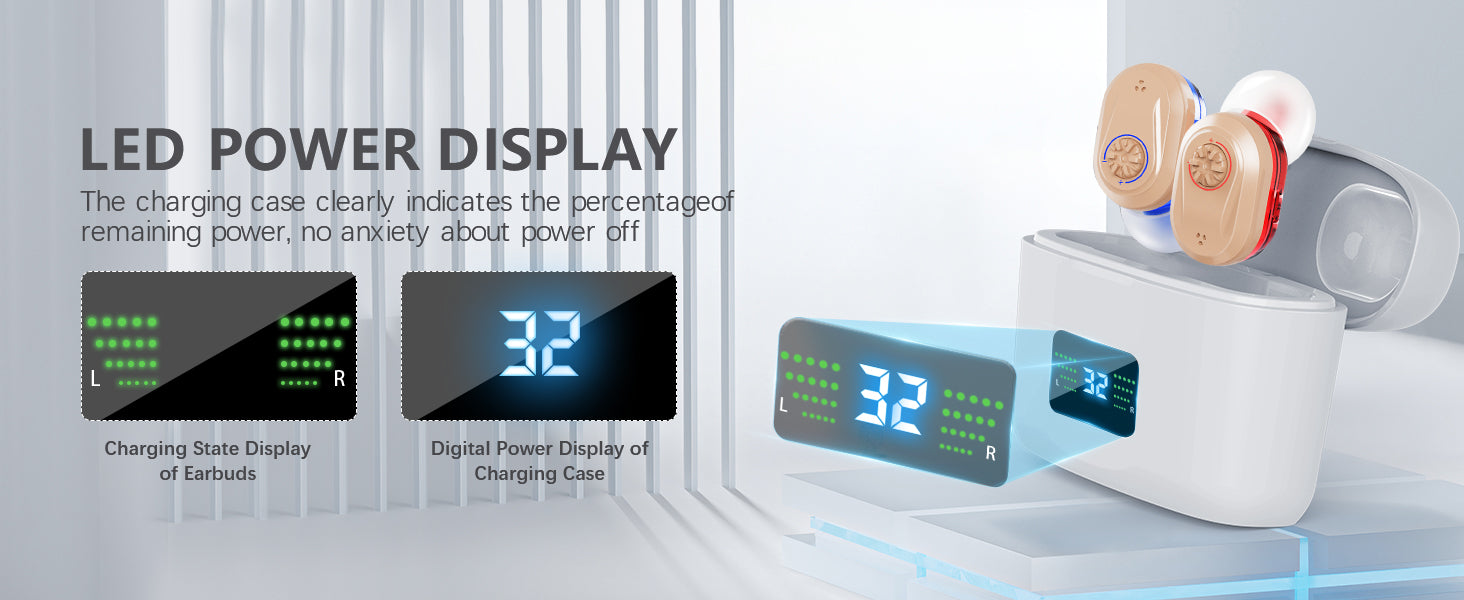 Wireless Mini Hearing Aid for Seniors